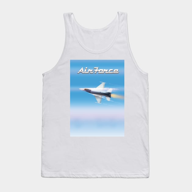 Air Force Tank Top by nickemporium1